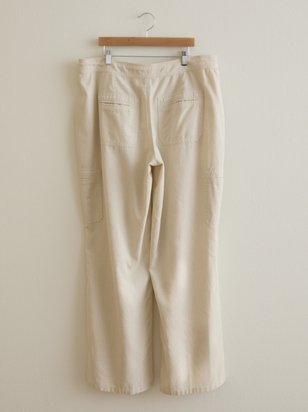 Greer Linen Cargo Pants - ARULA