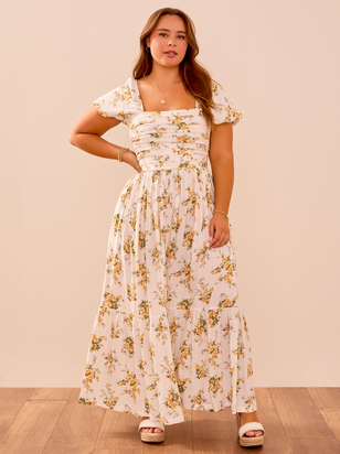 Wilow Floral Maxi Dress - ARULA - 