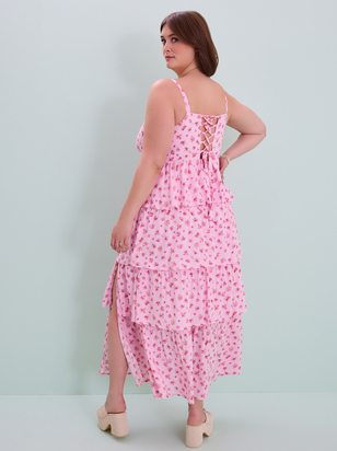 Rose Floral Maxi Dress - ARULA
