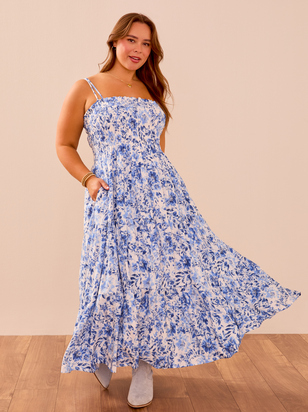 Kendall Floral Maxi Dress - ARULA - 