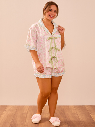 Zella Floral Sleep Top - ARULA