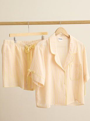 Melody Striped Lounge Top - ARULA