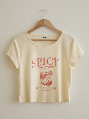 Spicy Marg Baby Tee - ARULA - 