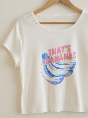 That's Bananas Baby Tee - ARULA