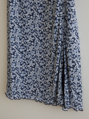 Harper Floral Midi Skirt - ARULA