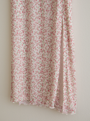 Haley Floral Midi Skirt - ARULA