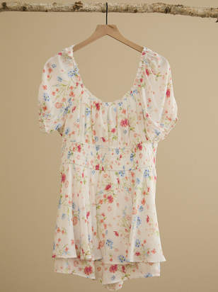 Cadence Floral Romper - ARULA