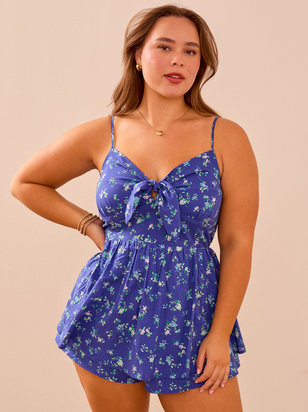 Wanderlust Floral Romper - ARULA