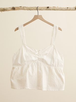 Carley Eyelet Tank - ARULA - 
