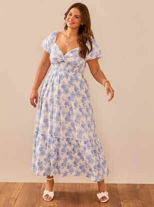 Nadine Floral Maxi Dress - ARULA