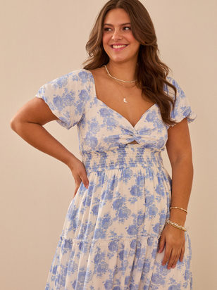 Nadine Floral Maxi Dress - ARULA